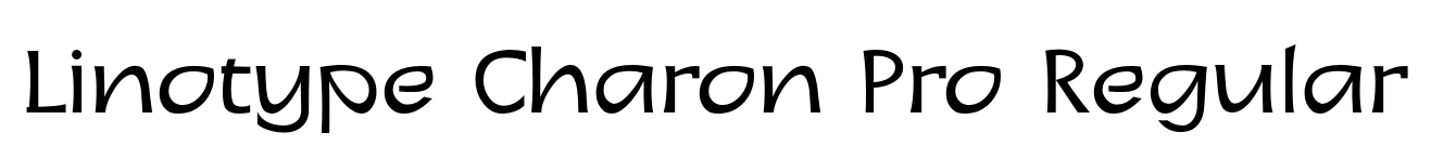 Linotype Charon Pro Regular